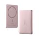 4. Baseus PicoGo AM41 5000mAh 20W Ultra-Slim Power Bank MagSafe Compatible with Baseus Simple USB-C 60W 30cm Cable - Pink