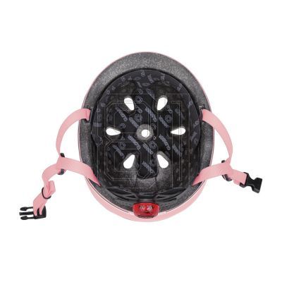10. Helmet Globber Pastel Pink Jr 506-210
