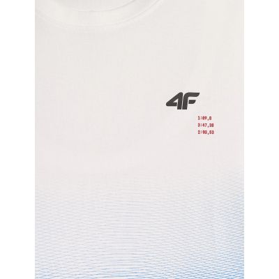 7. Men's regular printed T-shirt 4F 4FRSS26TTSHM4040-33A
