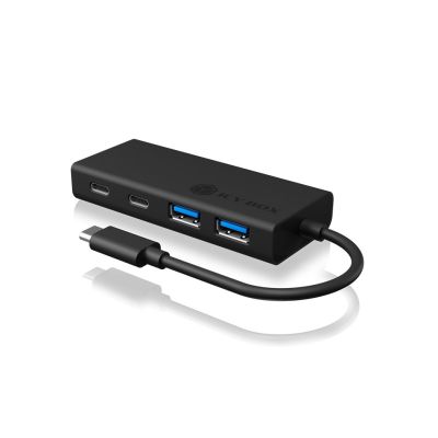 2. ICY BOX IB-HUB1426-CPD USB 3.2 Gen 1 (3.1 Gen 1) Type-C 5000 Mbit/s Black