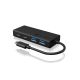 2. ICY BOX IB-HUB1426-CPD USB 3.2 Gen 1 (3.1 Gen 1) Type-C 5000 Mbit/s Black