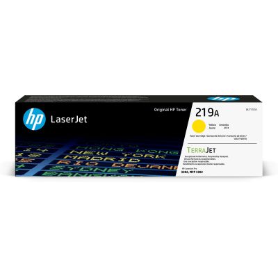 3. HP Original 219A LaserJet Yellow Toner Cartridge