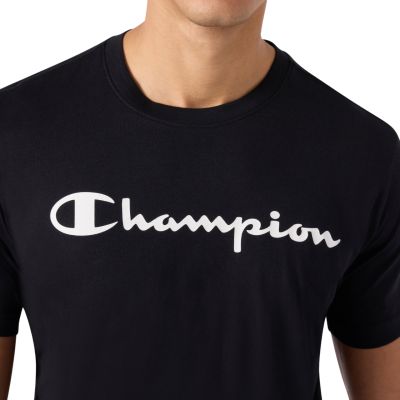 4. Men's Champion SS Tee T-Shirt black 221814 KK001