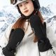 2. Qunature Full Length Ski Gloves Size M - Black