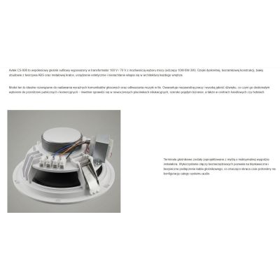 2. AVTEK CEILING SPEAKER CS 606