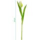 19. WHITE TULIP 31CM LIFE-LIKE SPRING DECORATION