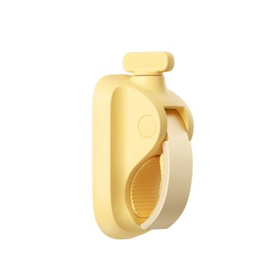 3. Jisulife Stroller Fan 4 5000mAh Mini Fan for Stroller with Metal Clip - Yellow