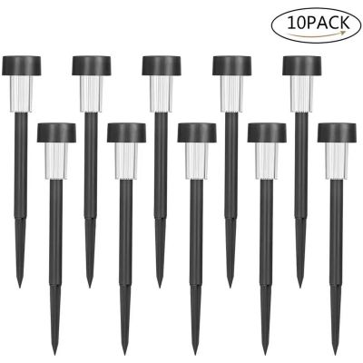 4. LED SOLAR LAMP O4.7x30.5cm PLASTIC SET 10 PCS
