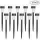 4. LED SOLAR LAMP O4.7x30.5cm PLASTIC SET 10 PCS