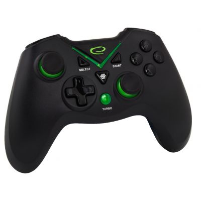 2. Esperanza EGG112K Wireless Gamepad (PC, PS3, Xbox One; black, green)