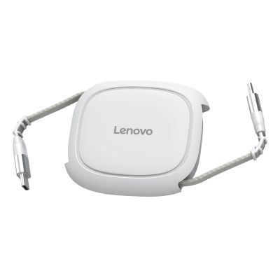 2. Lenovo GX91V57059 240W USB-C Retractable Cable White