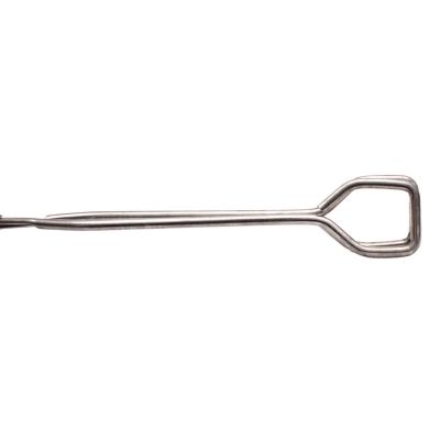 16. SILVER GRILL TONGUE 27 CM LENGTH