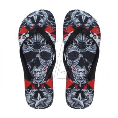 2. Philipp Plein M IMPS900 men&#39;s flip-flops