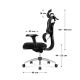 16. MA-Expert 4.9 Black Office Chair