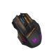 3. Wozinsky WMGB-1179 Wireless Optical Gaming Mouse with Built-in Rechargeable Battery 3200 DPI with Backlight - Black