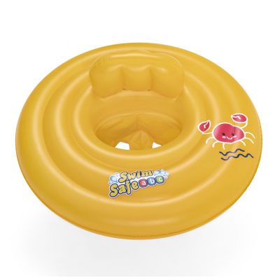 6. Bestway 32096 Swim Safe Wondersplash Round 3-Ring Baby Boat 92800497001