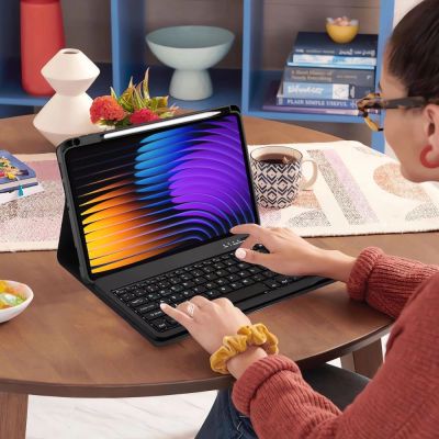 8. Tech-Protect SC Pen + Keyboard Case for Xiaomi Pad 7 / 7 Pro - Black