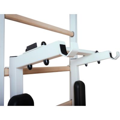 91. GYMNASTIC LADDER, HAND BAR, BENCH, CHILDREN'S ACCESSORIES, WHITE MAT BENCHK 414