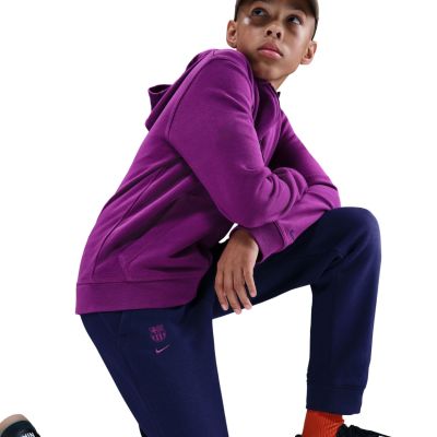 5. Nike FC Barcelona 25/26 Tech Fleece Kids' Pants Navy Blue HM4108 594