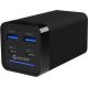 10. eSTUFF ES635200 Mobile Charger Laptop Black AC Fast Charging Internal