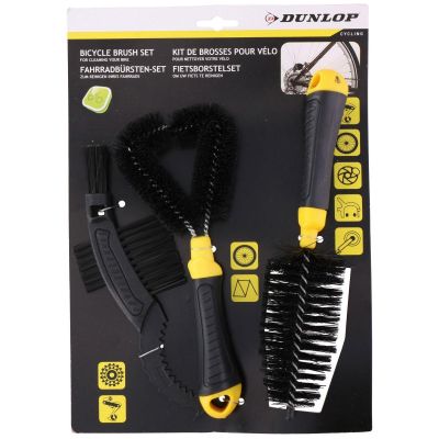 8. DUNLOP BIKE CLEANING BRUSH KIT