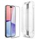 4. Spigen Glas.tR EZ Fit FC Tempered Glass for iPhone 15 Pro - Black 2 pcs.