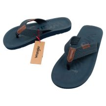 Wrangler men's Zane Flipflop navy blue flip-flops