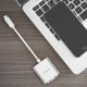 5. Orico PTAV USB-C - VGA adapter and 3.5 mm Full HD mini jack 0.15 m - silver