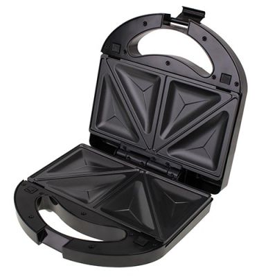 6. Adler MS 3045 3-in-1 sandwich maker (750W; black)