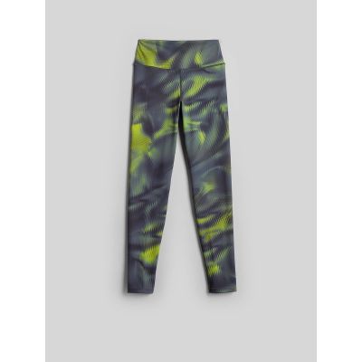 7. Women's quick-drying training leggings 4F 4FRAW26TFTIF582-90A