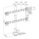 9. Tabletop Stand 17"-32" / 4TFT 360° Articulating 9kg Lite Retail