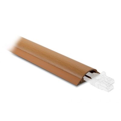 2. DeLOCK Self-adhesive cable strip 50 x 13 mm - 1 m long, wood look