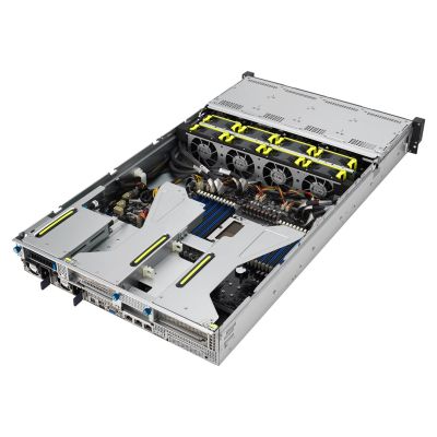 7. Asus Rack Platform (2U) RS521A-E12-RS12U AMD Epyc 9005/9004 (12x NVMe/SATA HS, 2xM.2, 2x1Gbe, IPMI, 1+1 1600W)