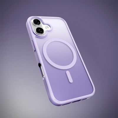 9. Puro Gradient TPU MagSafe Compatible Case for iPhone 17 - Purple