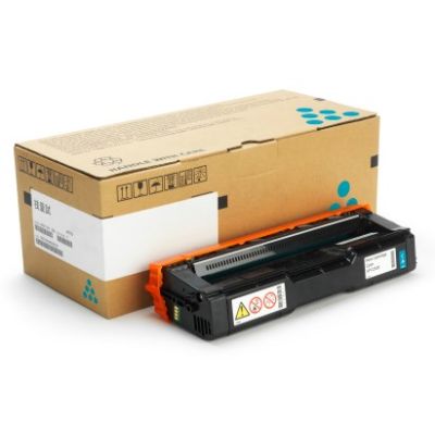 Ricoh 407717 toner cartridge 1 pc. Original Cyan