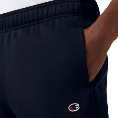10. Champion Rib Cuff Pants Navy Blue 220299 BS501