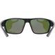 2. Uvex Sportstyle 233 P Polarized Glasses – black matt/mirror green