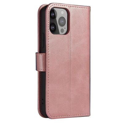 5. Magnet Case with Flip for Samsung Galaxy S25 Ultra - Pink