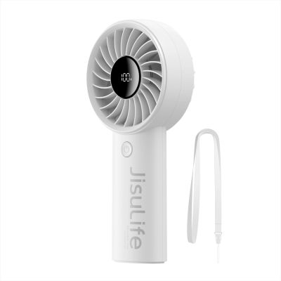 Jisulife Handheld Fan Life4 3600mAh Portable USB Fan - Gray