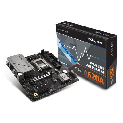 6. Sapphire PULSE A620AM AMD A620A Socket AM5 micro ATX