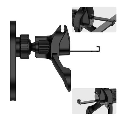 6. Tech-Protect MM15W-V6 Magnetic MagSafe Car Air Vent Holder - Black