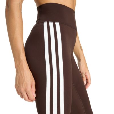 5. Women's adidas Optimé Essentials 7/8 Leggings Brown KC2947