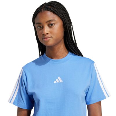 17. adidas Essentials 3-Stripes Cotton T-shirt W JV7361