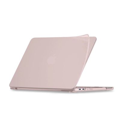 9. Tech-Protect Softshell Case for MacBook 13" 2026 - Matte Pink