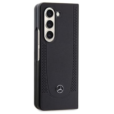 5. Mercedes Leather Urban case for Samsung Galaxy Z Fold 5 - black