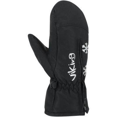 2. VIKING Frozzie Kids Children’s Winter Mittens, Black