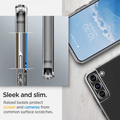 11. Spigen Ultra Hybrid Case for Samsung Galaxy S22 - Clear
