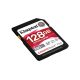 3. KINGSTON microSDXC Canvas 128GB React Plus UHS-II 280R/100W U3 V60 for Full HD/4K