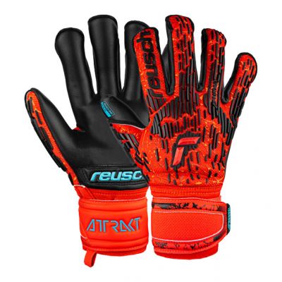 Reusch Attrakt Freegel Gold Evolution Cut Jr 5370135-3333 Goalkeeper Gloves