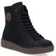 Women's insulated platform ankle boots black Rieker Y4308-00